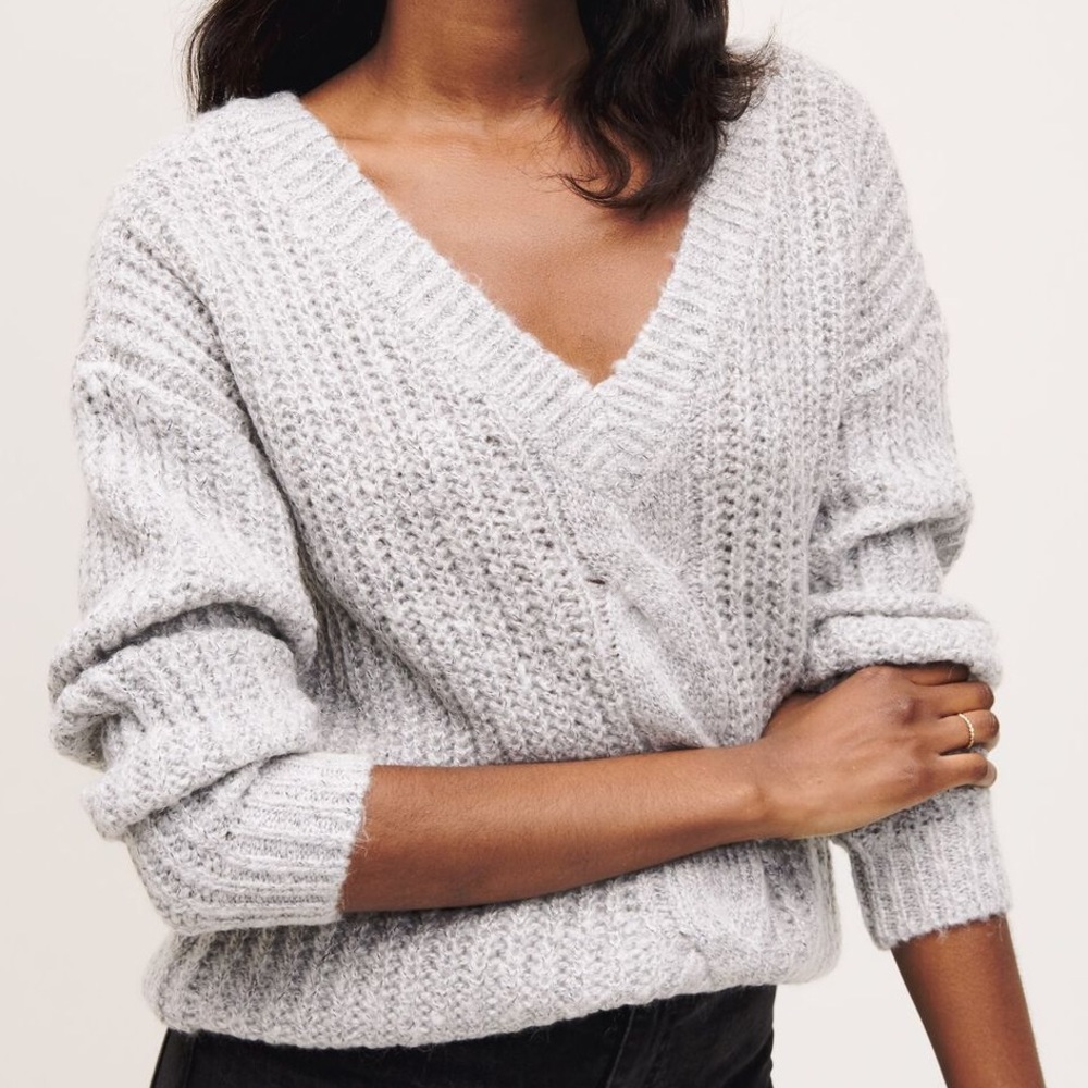 NWOT Noelle Cable knit Sweater in Black